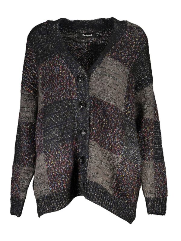 Desigual Black Polyester Sweater