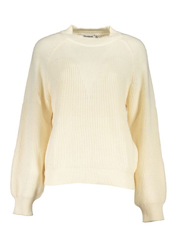 Desigual White Fabric Sweater
