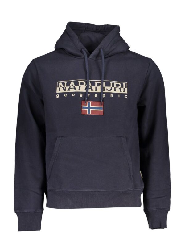 Napapijri Blue Cotton Sweater