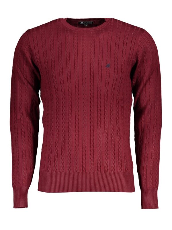 U.S. Grand Polo Red Nylon Sweater