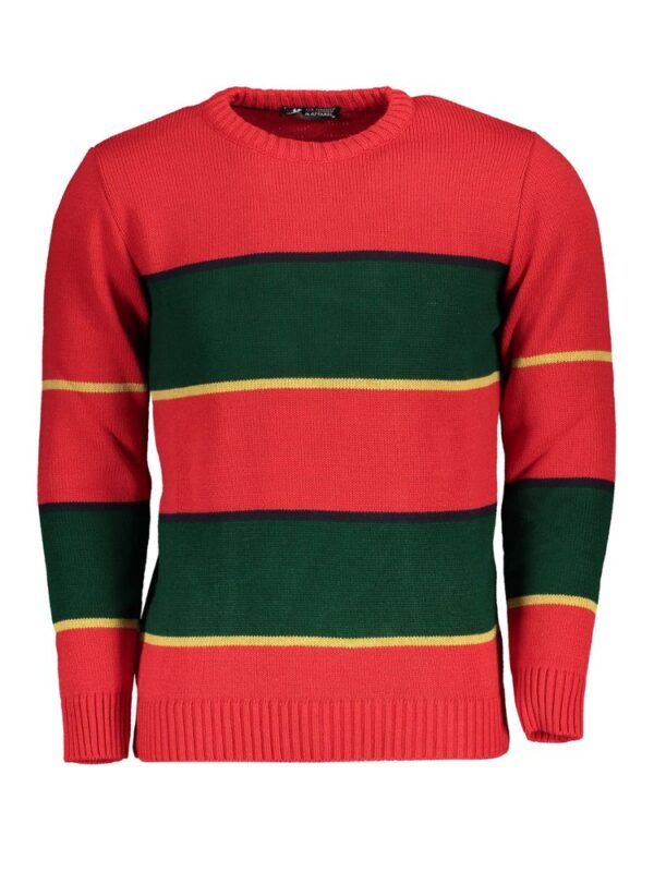 U.S. Grand Polo Red Fabric Sweater