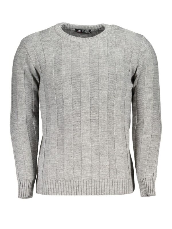 U.S. Grand Polo Gray Fabric Sweater