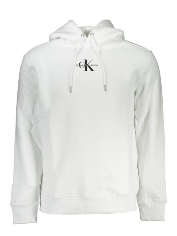 Calvin Klein White Cotton Sweater