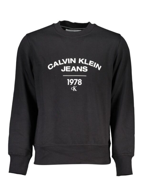Calvin Klein Black Cotton Sweater