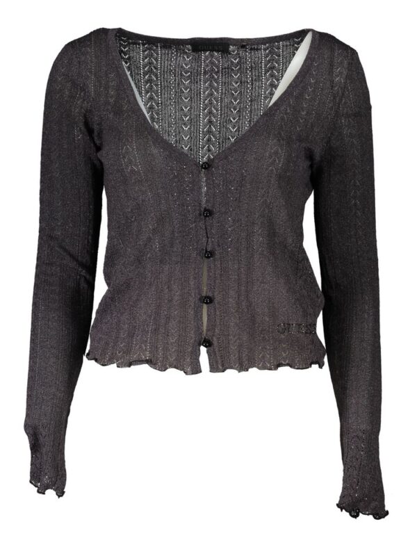 Guess Jeans Gray Viscose Sweater