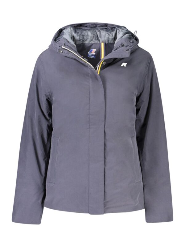 K-WAY Blue Polyamide Jackets & Coat