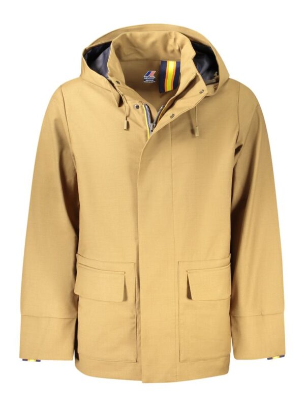 K-WAY Brown Wool Jacket