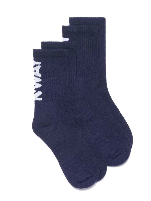 K-WAY Blue Cotton Sock