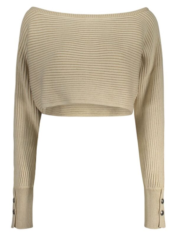 Guess Jeans Beige Cotton Sweater