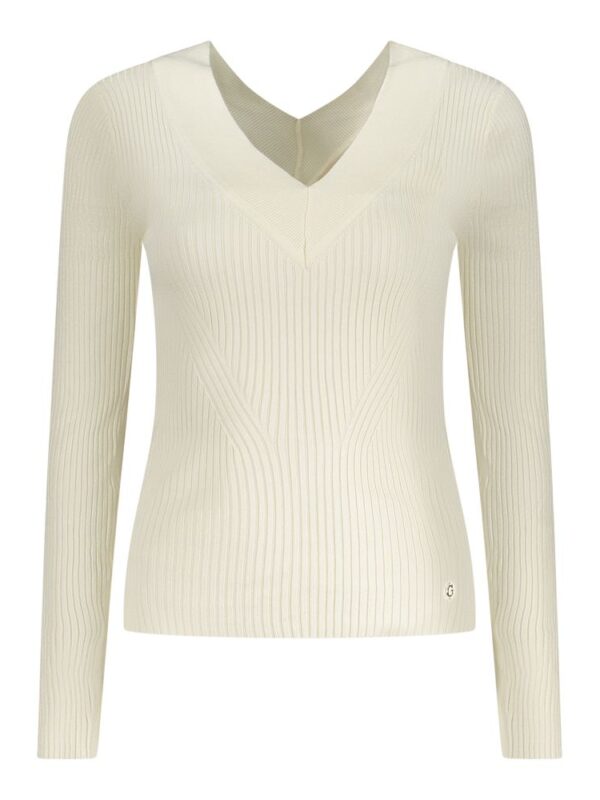 Guess Jeans White Viscose Sweater