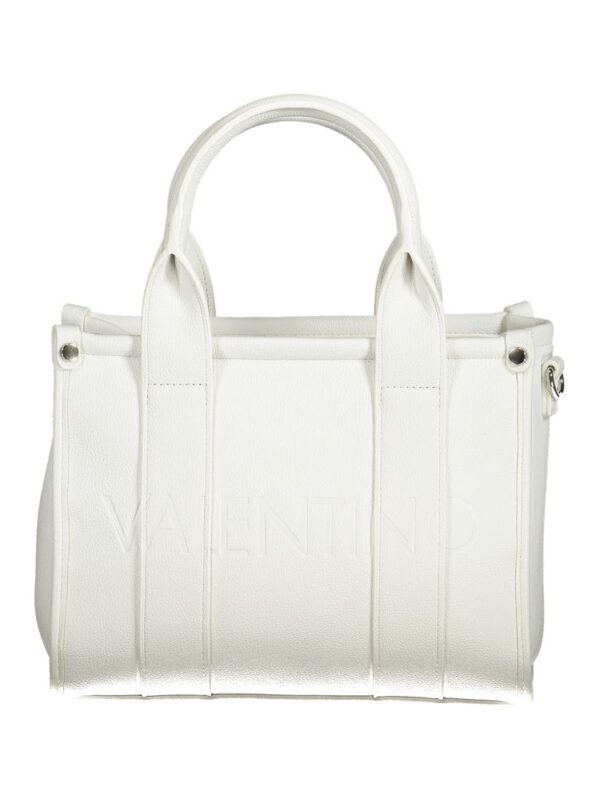 Mario Valentino White Polyethylene Handbag