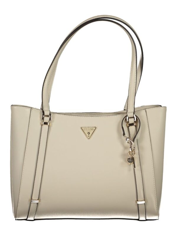 Guess Jeans Beige Polyethylene Handbag