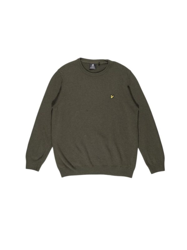Lyle & Scott Green Wool Sweater