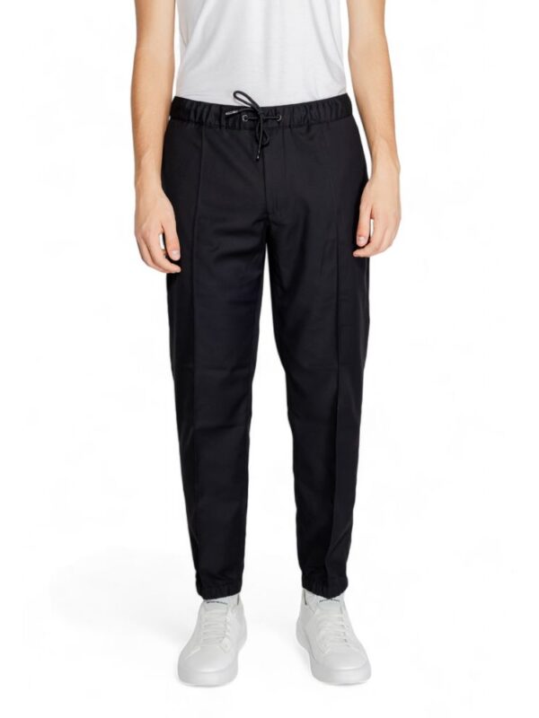 Armani Exchange Black Polyester Pant