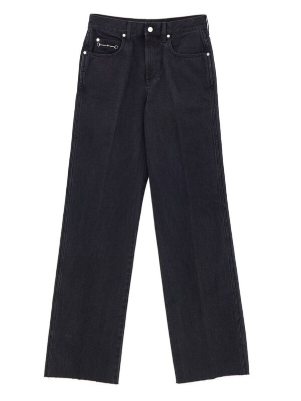 Gucci Black Cotton Jeans Denim