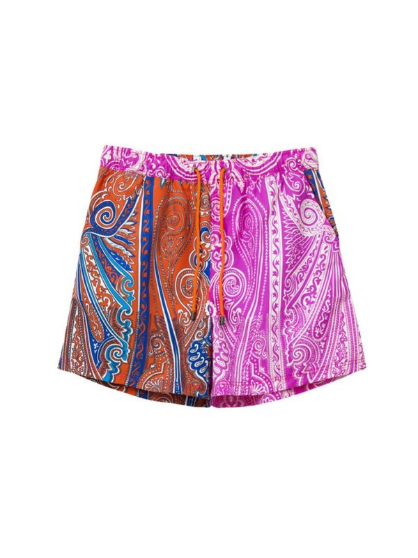 Etro Multicolor Polyamide Swim Short