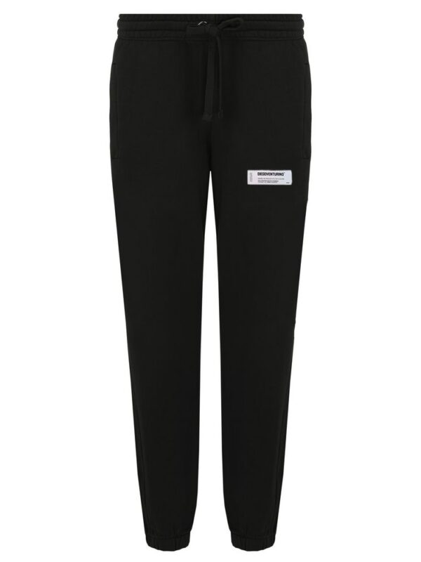Diego Venturino Black Cotton Jeans & Pant