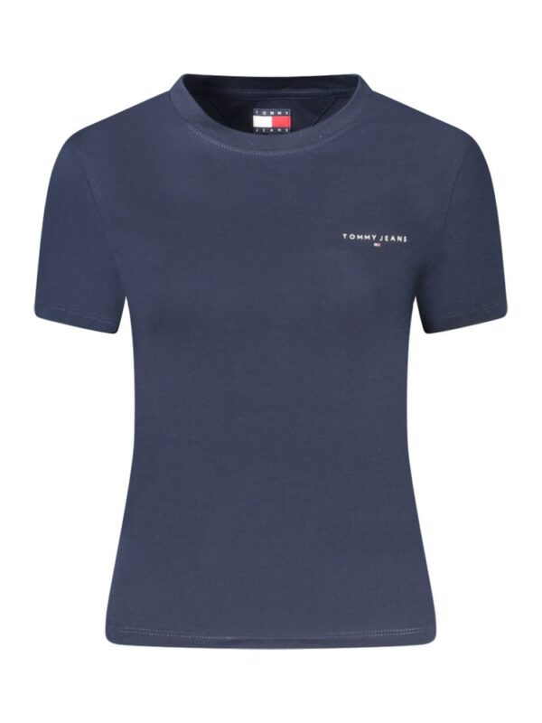 Tommy Hilfiger Blue Cotton Women T-Shirt