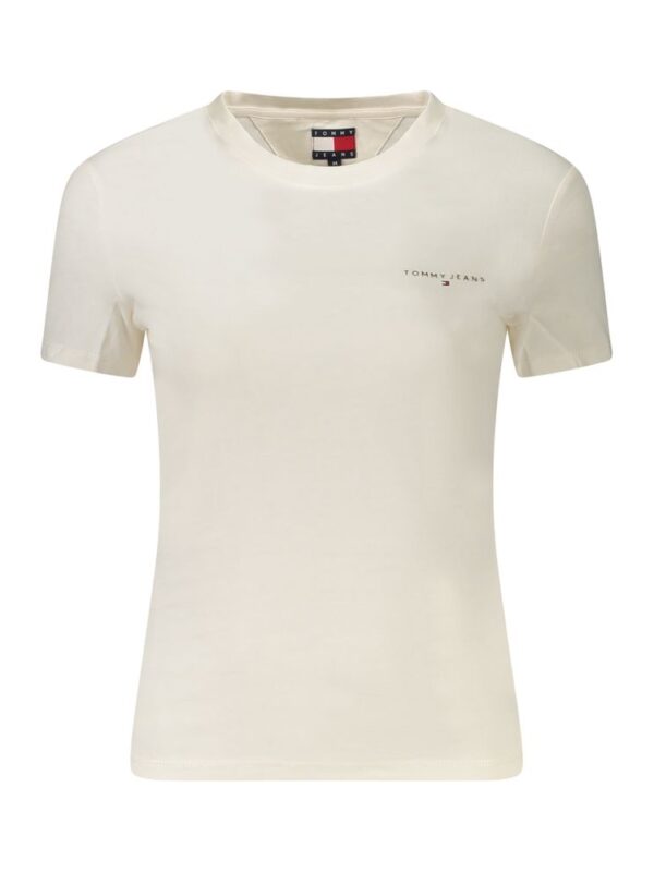 Tommy Hilfiger White Cotton Women T-Shirt