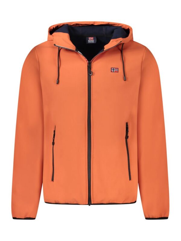 Norway 1963 Orange Polyester Men Jacket