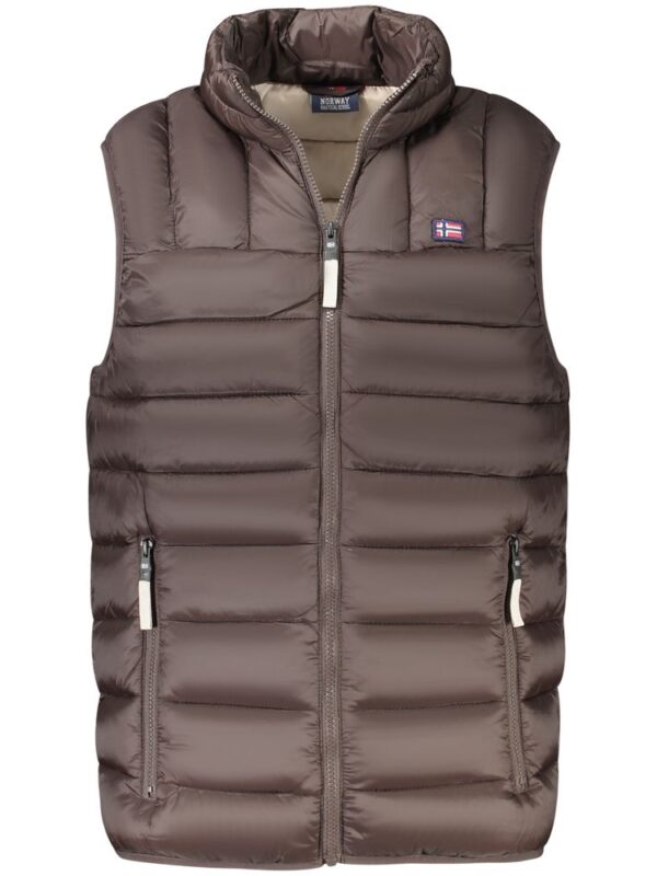 Norway 1963 Brown Polyamide Men Jacket