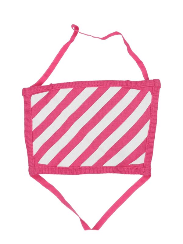 Off-White Pink Cotton Facemasks