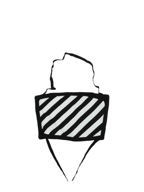Off-White Black Cotton Facemasks