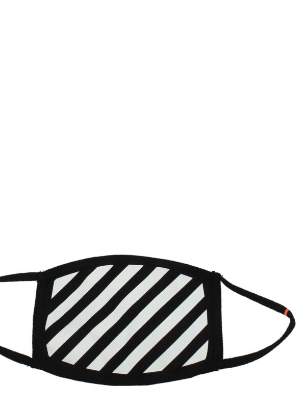 Off-White Black Cotton Facemasks
