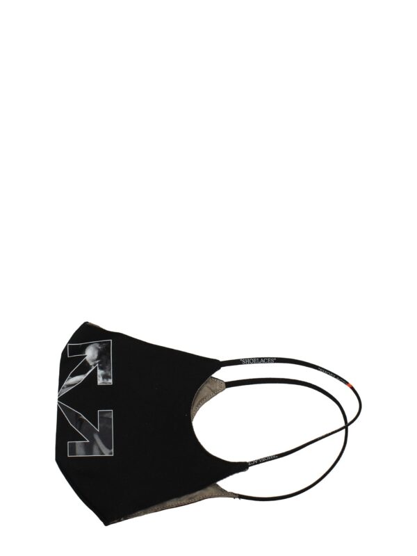 Off-White Black Cotton Facemasks