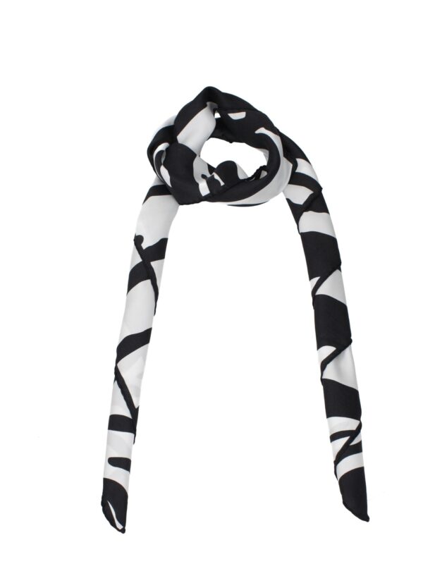 Dolce & Gabbana Black Silk Foulards