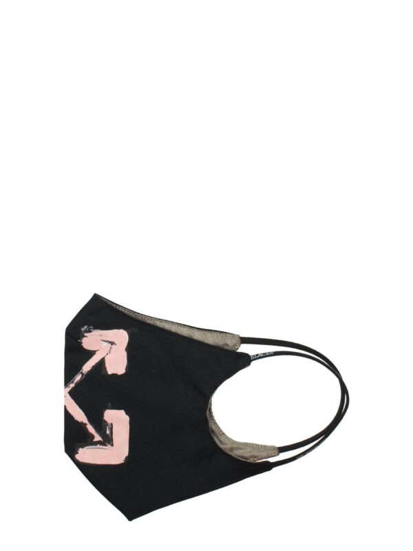Off-White Black Cotton Facemasks