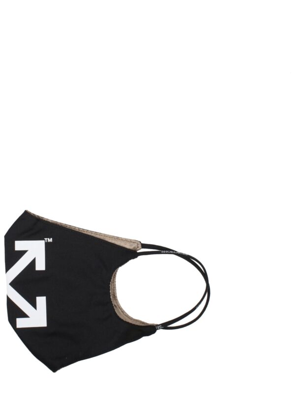 Off-White Black Cotton Facemasks