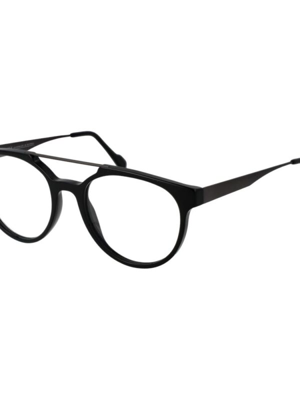 Andy Wolf Black Unisex Optical Frames