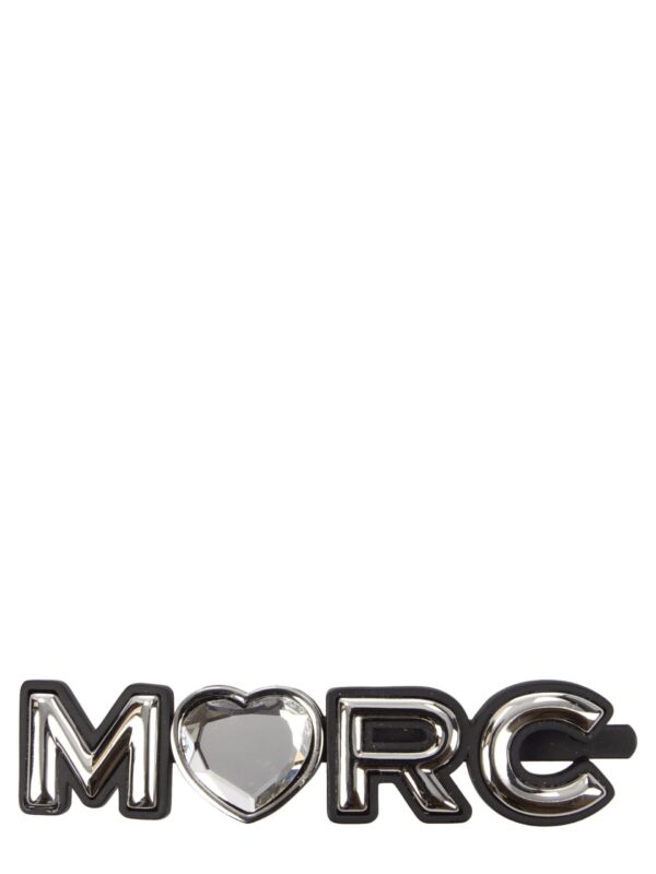Marc Jacobs Gray Brass Hair Clips