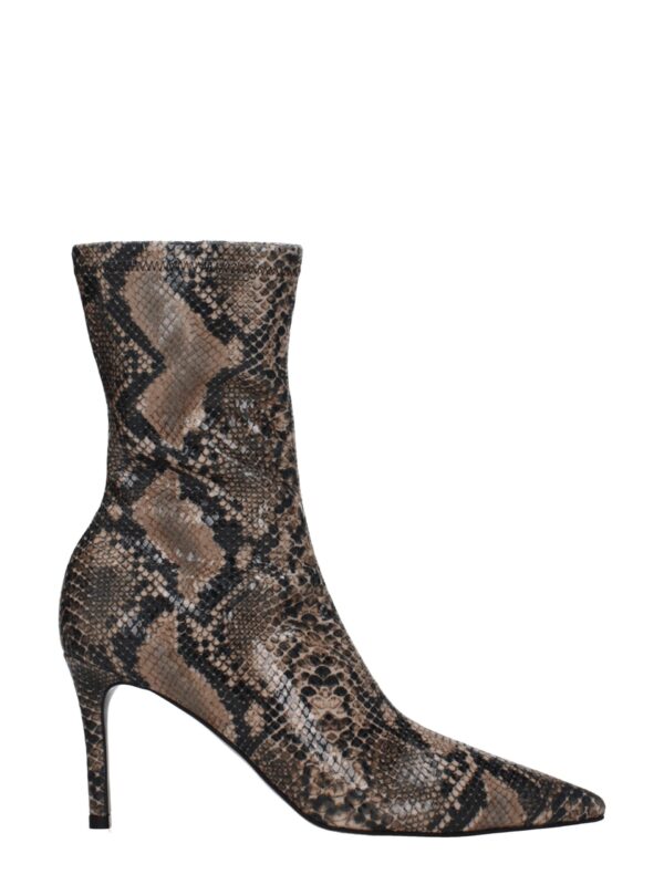 Stella McCartney Brown Leather Ankle Boots