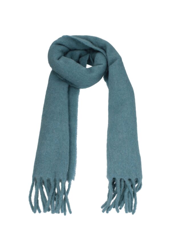 Ami Paris Green Leather Scarves