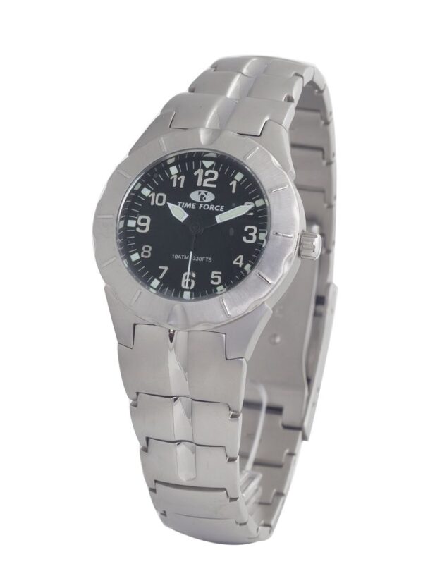 Time Force Silver Stainless Steel Watch