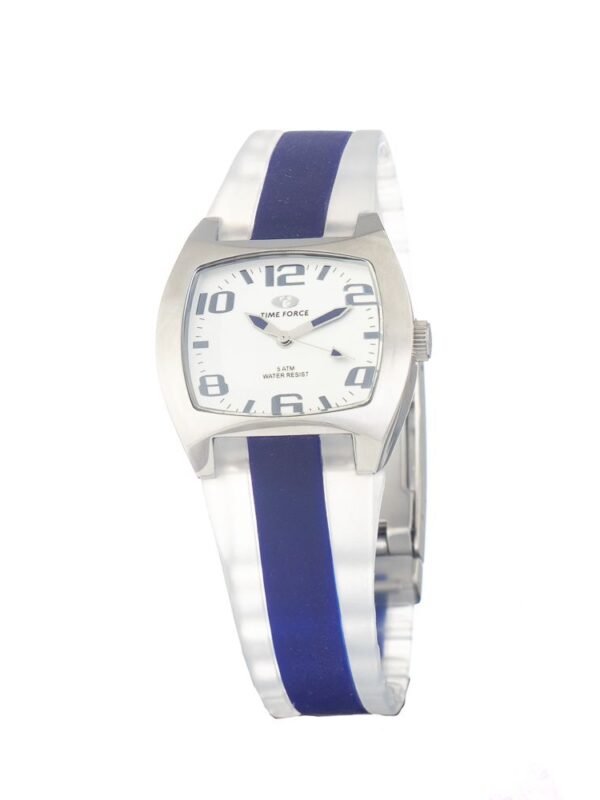 Time Force Blue Rubber Watch