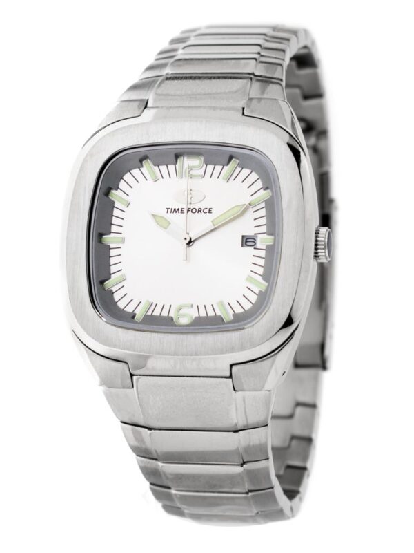 Time Force Silver Stainless Steel Watch