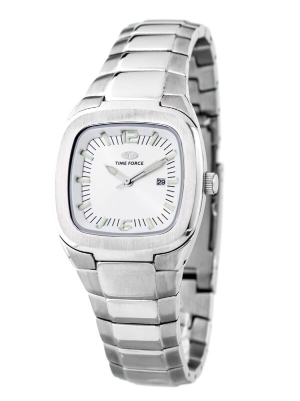 Time Force Silver Stainless Steel Watch