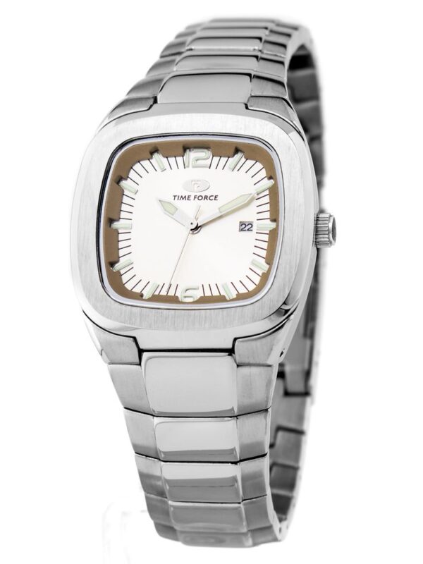 Time Force Silver Stainless Steel Watch