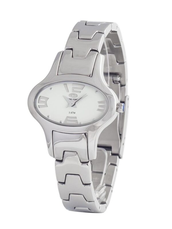 Time Force Silver Stainless Steel Watch