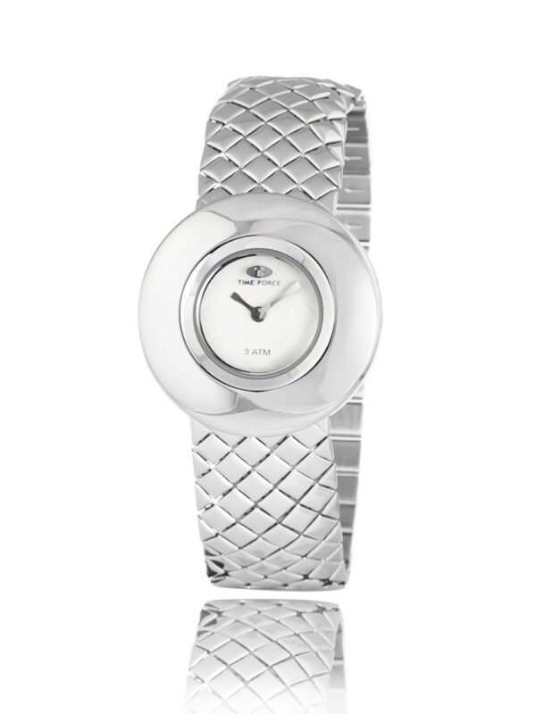 Time Force Silver Stainless Steel Watch