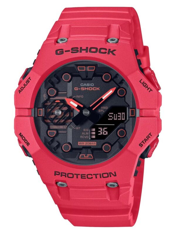 Casio Red Resin Watch