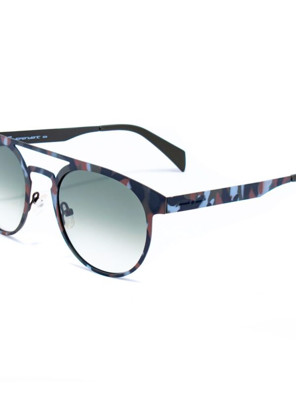 Italia Independent Gray Metal Sunglasses