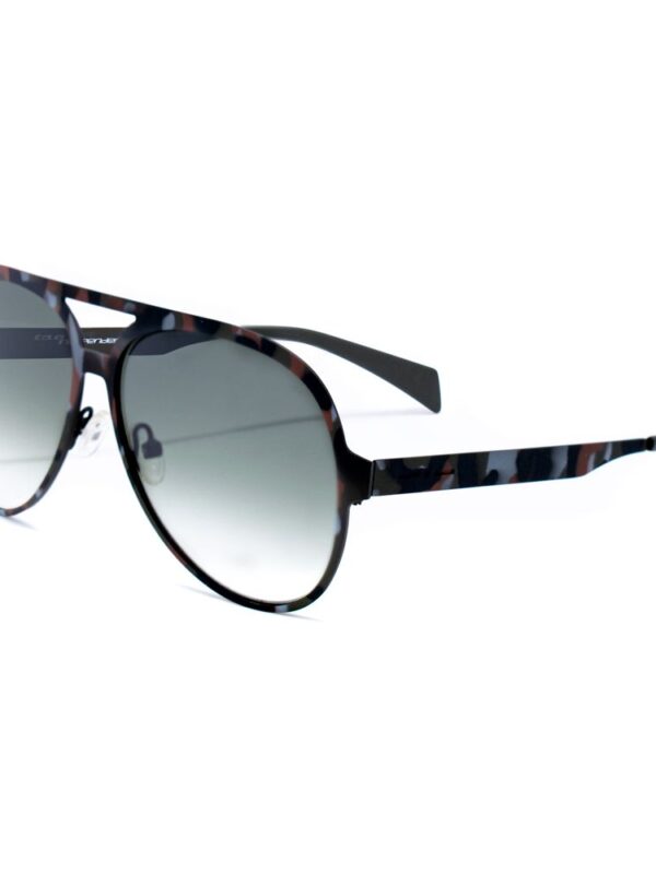 Italia Independent Brown Metal Sunglasses