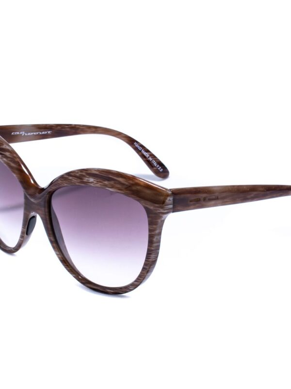 Italia Independent Brown Acetate Sunglasses