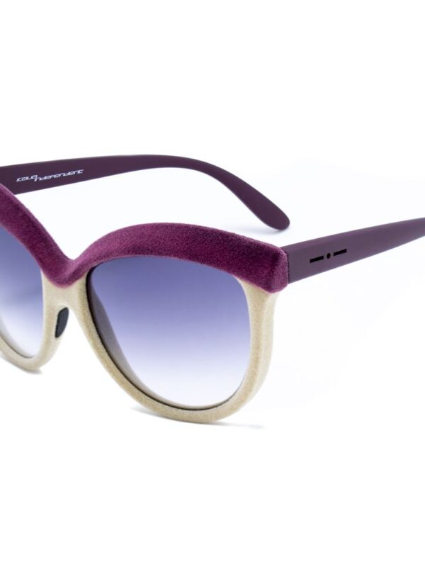 Italia Independent Purple Acetate Sunglasses