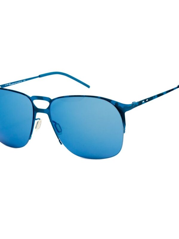 Italia Independent Blue Metal Sunglasses