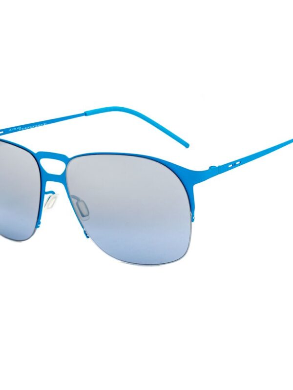 Italia Independent Blue Metal Sunglasses